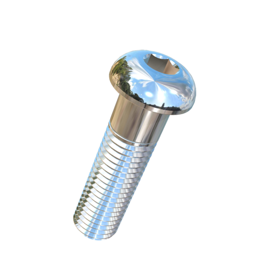 Titanium 3/4-10 X 2-3/4 UNC Button Head Socket Drive Allied Titanium Cap Screw